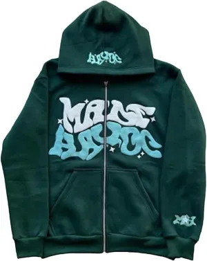 Y2k Hoodie Puff Print Hoodie Graphic Zip Up Hoodies Hip Hop Streetwear Aesthetic Sweatshirts Oversized Vintage Outfit