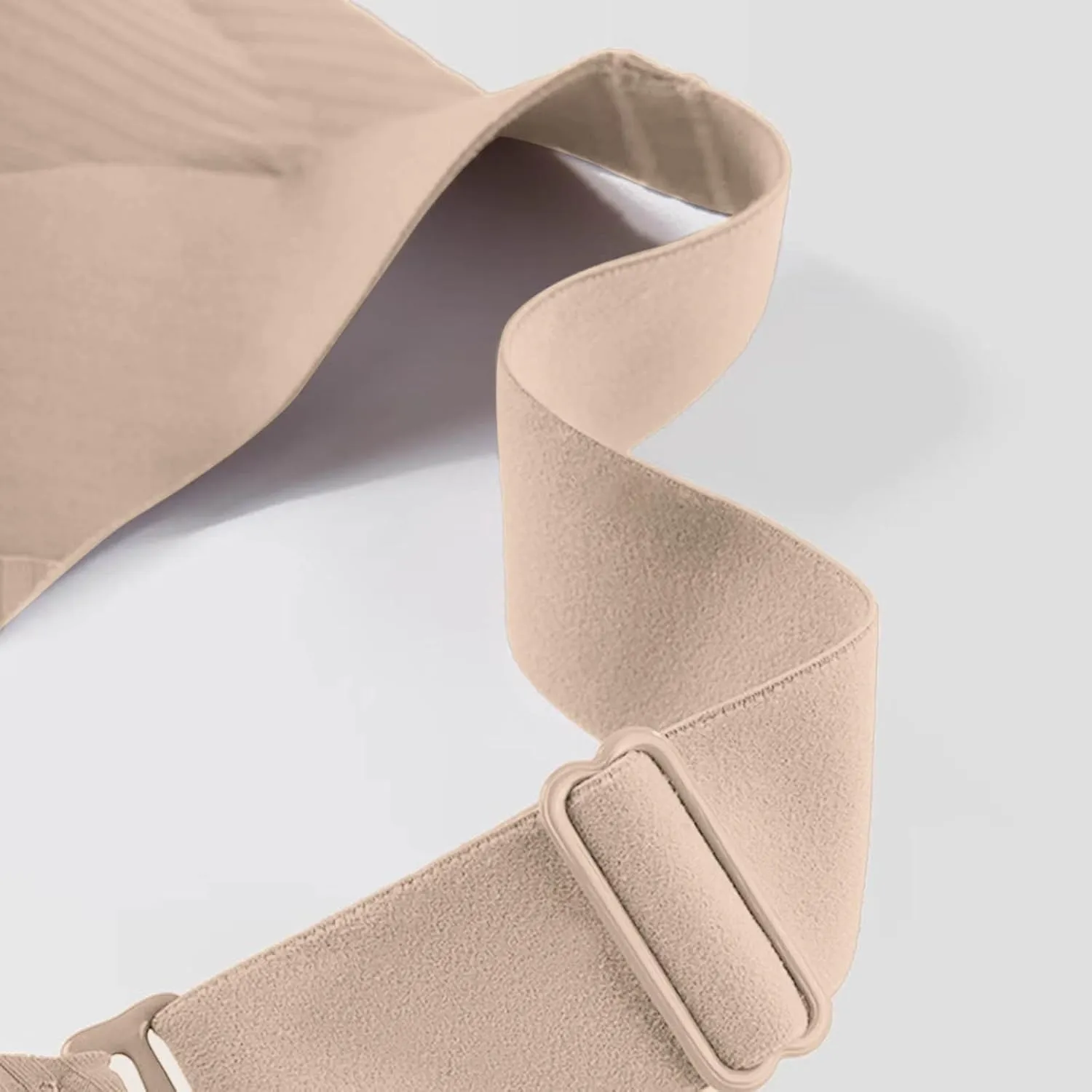 Yifare Invisible Lift Bra, Women's Solid Color Four Rows Adjustable Wireless Bra, Enhanced W Support Adjustment Bras
