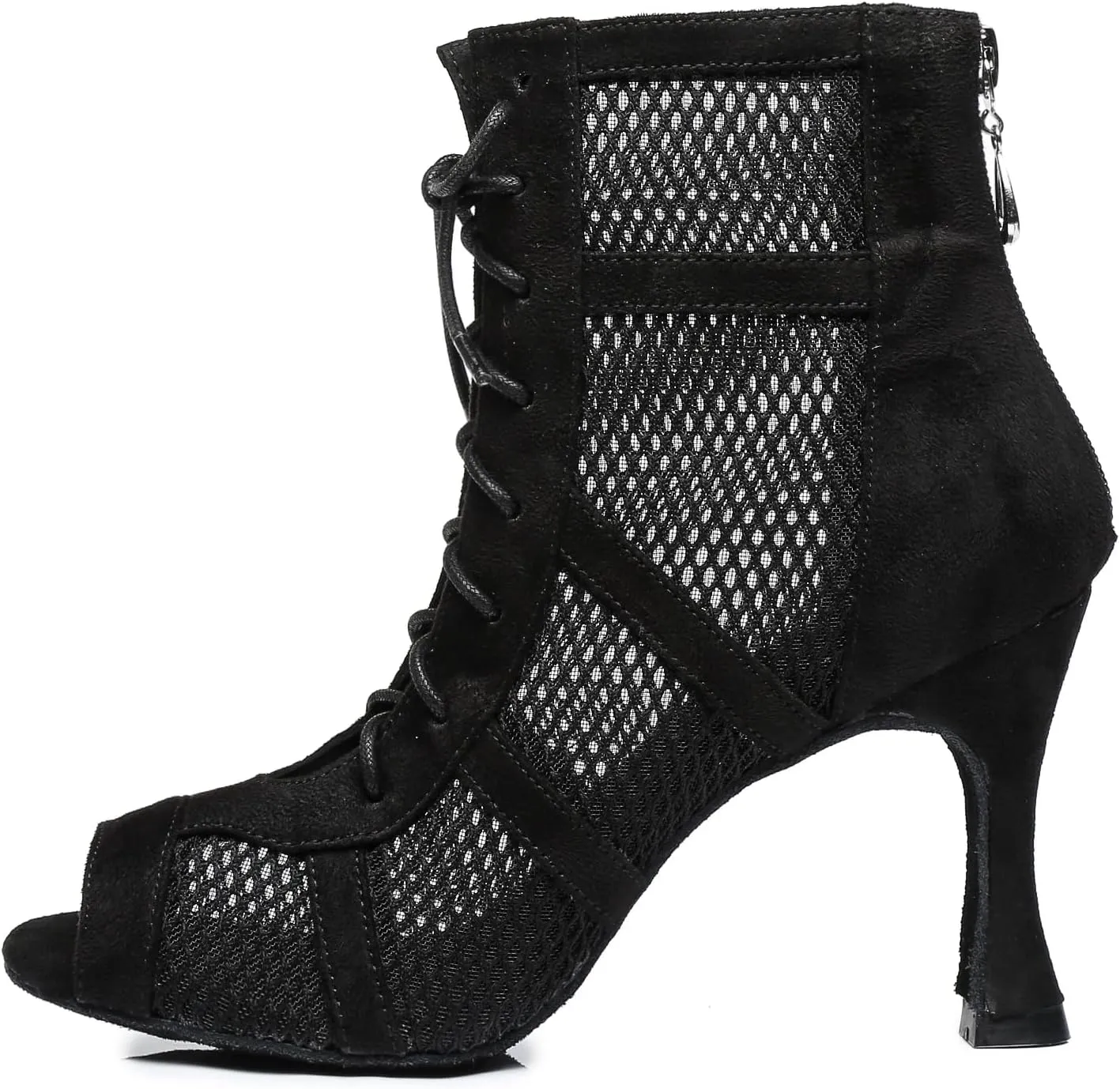 Yokala Ballroom Dance Shoes Women Latin Salsa Swing Social Practice Dancing Boots S06