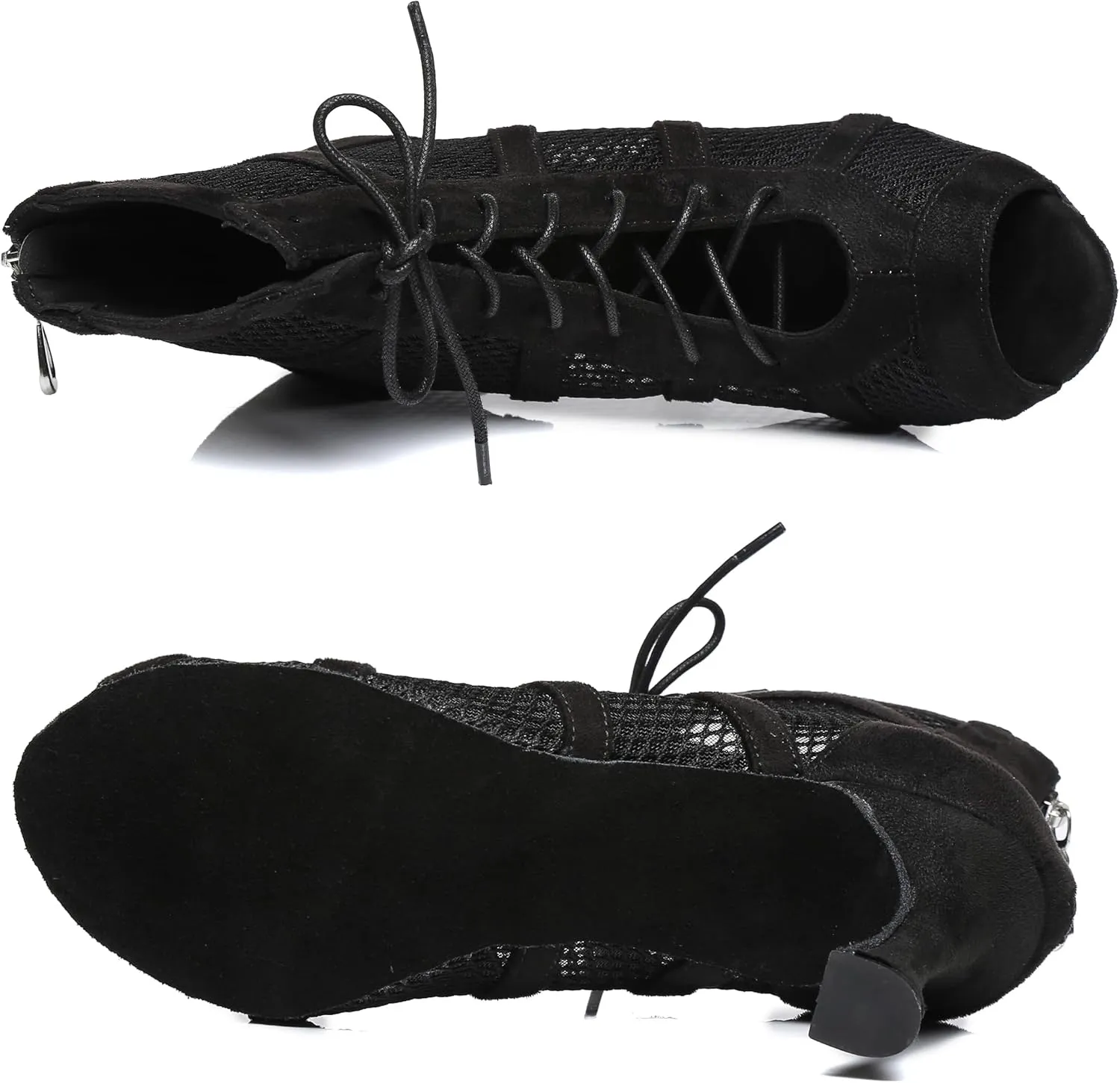 Yokala Ballroom Dance Shoes Women Latin Salsa Swing Social Practice Dancing Boots S06