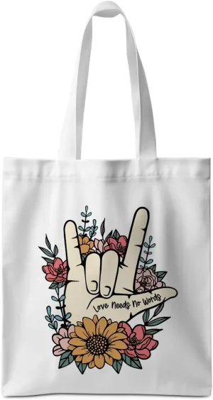 ZHAMEN Speech Therapy Tote Bag - SLP Gifts for Pathologist, Women, Teacher, Speech Therapist