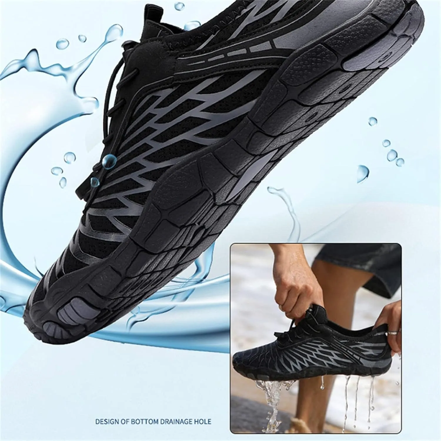 ZWRXW Footwear Barefoot Womens, Hike Shoes Footwear - Healthy & Non-Slip Barefoot Shoe Unisex, Hiking Shoe, Wide Width Fashion Sneaker